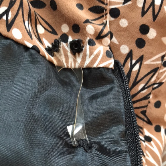 🍁3 for $25🍁 Leona by Lauren Leonard 100% silk blouse fully lined scoop neck - Picture 6 of 7